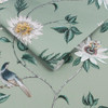 Graham & Brown Nuit Wallpaper - 115046 - Sage