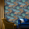 Graham & Brown Edo Toile Wallpaper - 107882 - Navy