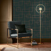 Graham & Brown Primo Wallpaper - 119690 - Teal
