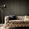 Graham & Brown Fan Wallpaper - 104303 - Black / Gold