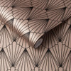 Graham & Brown Rene Wallpaper - 105927 - Rose Gold
