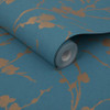 Graham & Brown Meiying Wallpaper - 103522 - Teal