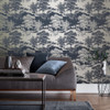 Graham & Brown Meadow Wallpaper - 105230 - Notte