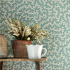 Sanderson Truffle Wallpaper - 217239 - Indigo