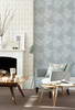 Little Greene Norcombe Wallpaper - 0271NRWELKI - Welkin