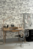 Little Greene Hampstead Wallpaper - 0271HAJAMES - James Blue