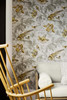 Little Greene Crowe Hall Lane Wallpaper - 0291CRGILTZ - Gilt