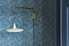 Little Greene Carlton House Terrace Wallpaper - 0256CTBLUEP - Blue Plume