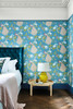 Little Greene Pavona Wallpaper - 0245PAPEARL - Pearle