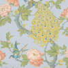 Little Greene Pavona Wallpaper - 0245PASKYEZ - Skye