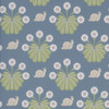 Little Greene Burges Snail Wallpaper - 0260BUJUNIP - Juniper