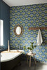 Little Greene Burges Snail Wallpaper - 0260BUTRAVE - Travertine