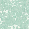 Little Greene Tulip Wallpaper - 0260TUAQUAZ - Aqua
