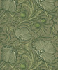 Little Greene Poppy Trail Wallpaper - 0263PTSAGEG - Sage Green