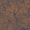 Galerie Olle Wallpaper - 83106 - Blue / Orange