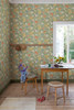 Galerie Midsommar Wallpaper - S63017 - Green / Blue / Red / Yellow / White