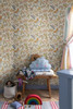 Galerie Flyga Wallpaper - S63025 - Light Grey / Yellow / Olive