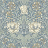 Galerie Ogee Flora Wallpaper - ET12602 - Blue / Sage / Cream