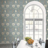 Galerie Ogee Flora Wallpaper - ET12602 - Blue / Sage / Cream