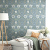 Galerie Ogee Flora Wallpaper - ET12607 - Cream / Taupe / Light Green