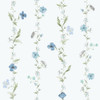 Galerie Vertical Garden Wallpaper - 1902-1 - Blue / Green / White