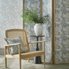 Clarke & Clarke Acanthus Wallpaper - W0175/03 - Slate / Dove