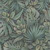 Galerie Jungle Leaves Wallpaper - 33304 - Green / Black