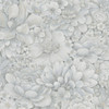 Galerie Floral Texture Wallpaper - 33953 - Blue / Grey
