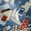 Sanderson Donald Nautical Wallpaper - 217282 - Sea Salt