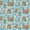 Sanderson Alice In Wonderland Wallpaper - 217286 - Puddle Blue