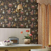 Sanderson Alice In Wonderland Wallpaper - 217288 - Chocolate