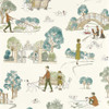 Sanderson 101 Dalmatians Wallpaper - 217290 - Breeze Blue