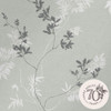 Laura Ashley Mari Wallpaper - 119840 - Mineral Green