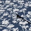 Laura Ashley Rye Wallpaper - 119854 - Midnight Seaspray Blue