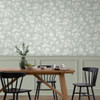 Laura Ashley Rye Wallpaper - 119855 - Sage Green