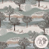 Laura Ashley Hartingdon Wallpaper - 119858 - Jade Green