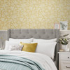 Laura Ashley Trailing Laurissa Wallpaper - 121072 - Pale Ochre Yellow