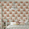 Laura Ashley Country Roses Wallpaper - 121081 - Old Rose Pink