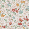 Laura Ashley Shropshire Posy Wallpaper - 121082 - Antique Pink