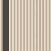 Carte Blanche: Stripe Wallpaper - BP6104 - Au Lait / Liquorice