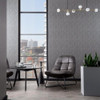 Clarke & Clarke Grassetto Wallpaper - W0181/01 - Charcoal