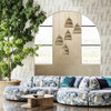 Clarke & Clarke Lagna Wallpaper - W0183/03 - Natural