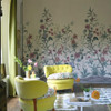 Designers Guild Peacock Toile Scene 1 Wallpaper - PJD6013/03 - Parchment