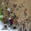 Designers Guild Peacock Toile Scene 2 Wallpaper - PJD6014/01 - Sepia