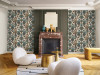 Casamance Denderah Wallpaper - 76130202 - Blanc / Multico