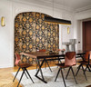 Casamance Denderah Wallpaper - 76130508 - Noir / Multico