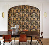 Casamance Denderah Wallpaper - 76130508 - Noir / Multico