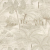 Casamance Baharia Wallpaper - 76140814 - Blanc / Dore
