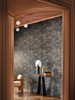 Casamance Doum Wallpaper - 76151630 - Marine / Dore