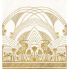 Casamance Elephantine Wallpaper - 76193160 - Blanc / Dore